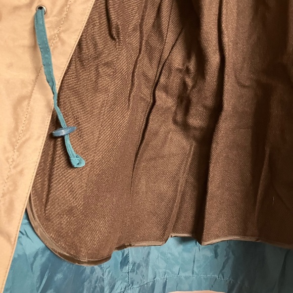 Women’s Hooded Jacket/Coat, Medium, Dk Teal, Removable Lining, Giacca - Picture 3 of 8